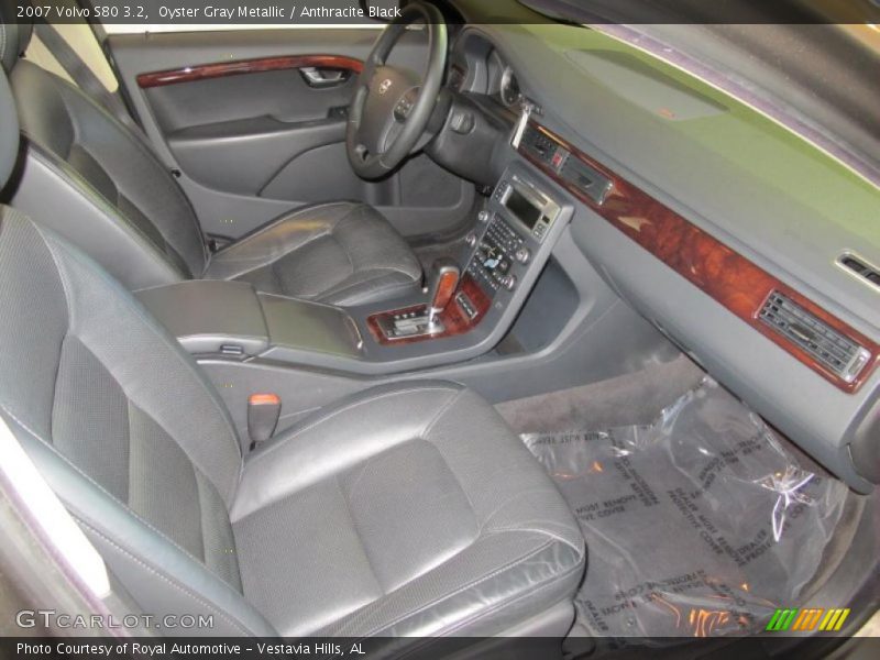 Oyster Gray Metallic / Anthracite Black 2007 Volvo S80 3.2