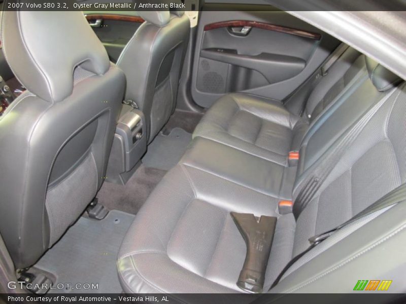 Oyster Gray Metallic / Anthracite Black 2007 Volvo S80 3.2