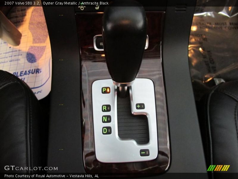 Oyster Gray Metallic / Anthracite Black 2007 Volvo S80 3.2