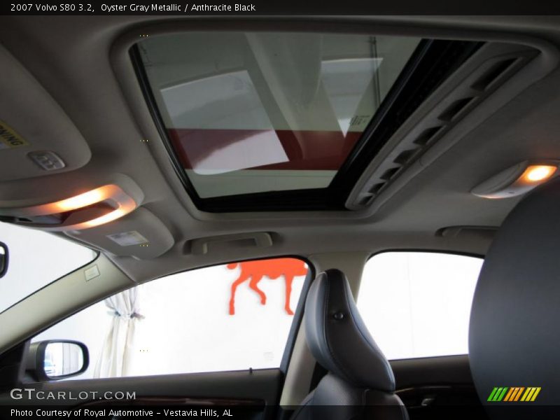 Oyster Gray Metallic / Anthracite Black 2007 Volvo S80 3.2