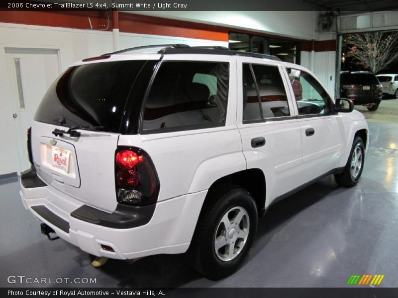 Summit White / Light Gray 2006 Chevrolet TrailBlazer LS 4x4
