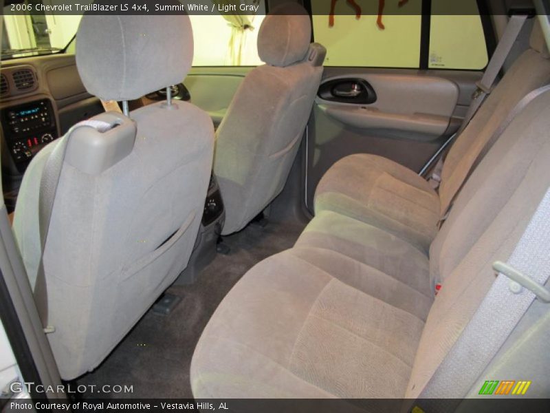 Summit White / Light Gray 2006 Chevrolet TrailBlazer LS 4x4
