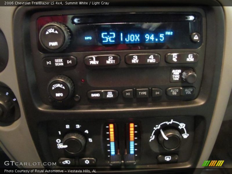 Summit White / Light Gray 2006 Chevrolet TrailBlazer LS 4x4