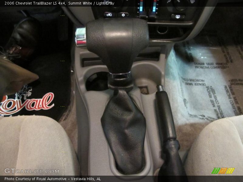 Summit White / Light Gray 2006 Chevrolet TrailBlazer LS 4x4
