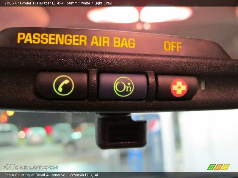 Summit White / Light Gray 2006 Chevrolet TrailBlazer LS 4x4