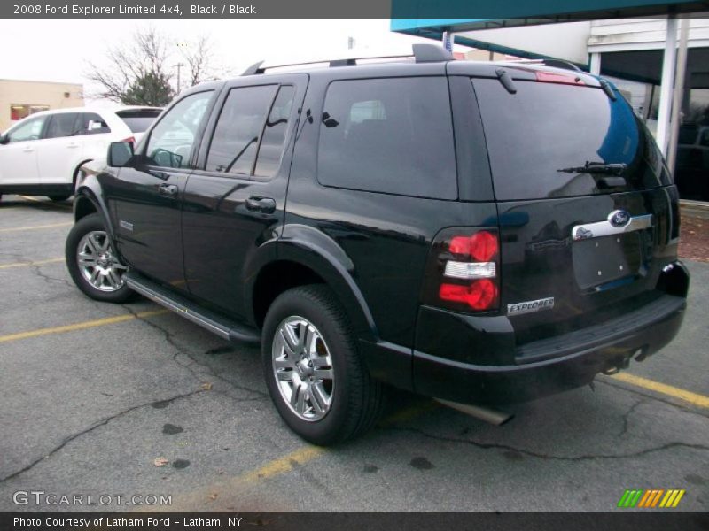 Black / Black 2008 Ford Explorer Limited 4x4