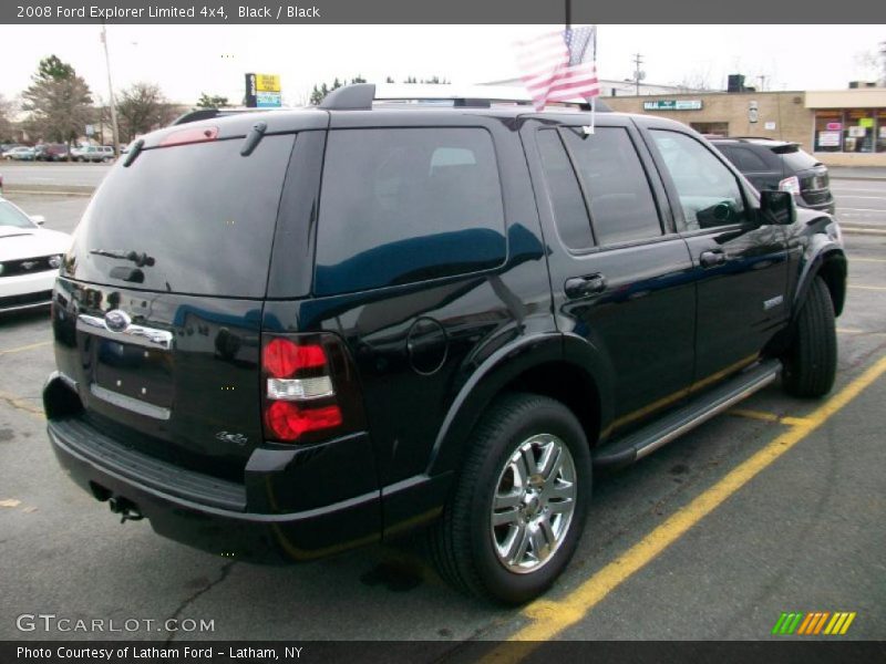 Black / Black 2008 Ford Explorer Limited 4x4