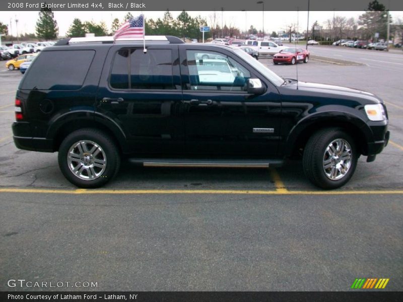Black / Black 2008 Ford Explorer Limited 4x4