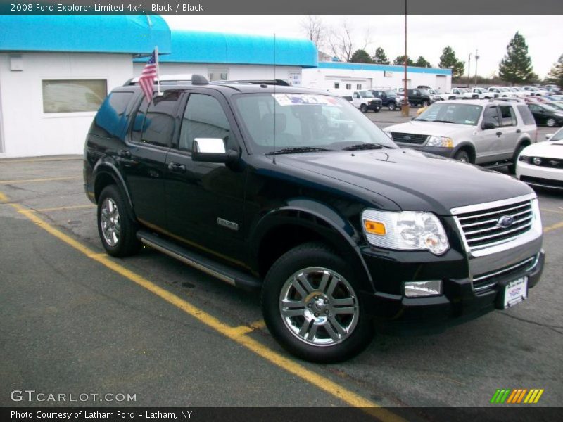Black / Black 2008 Ford Explorer Limited 4x4