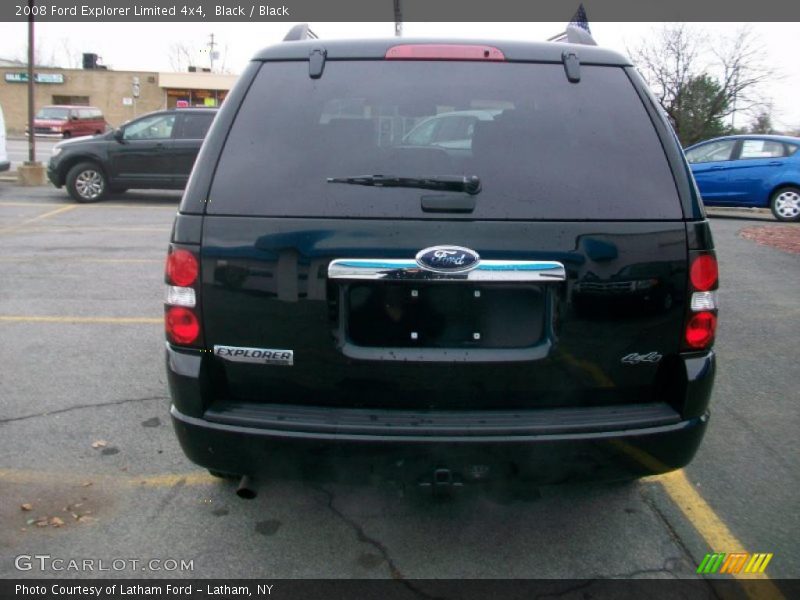 Black / Black 2008 Ford Explorer Limited 4x4