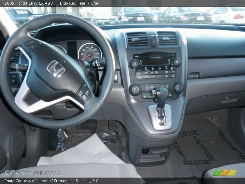 Dashboard of 2009 CR-V EX 4WD
