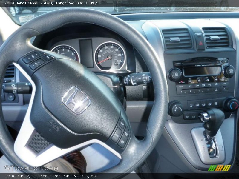 Controls of 2009 CR-V EX 4WD