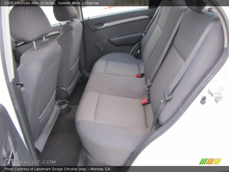 Summit White / Charcoal 2008 Chevrolet Aveo LS Sedan
