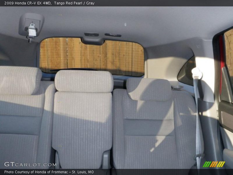 Tango Red Pearl / Gray 2009 Honda CR-V EX 4WD