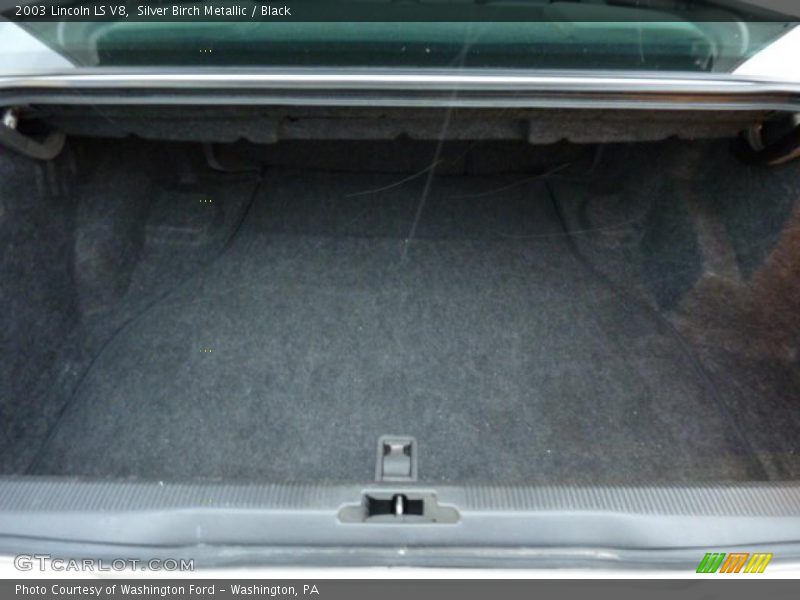 Silver Birch Metallic / Black 2003 Lincoln LS V8