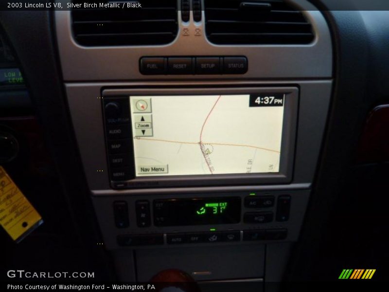 Silver Birch Metallic / Black 2003 Lincoln LS V8