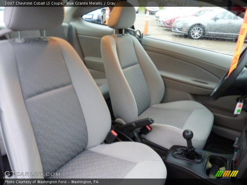 Blue Granite Metallic / Gray 2007 Chevrolet Cobalt LS Coupe