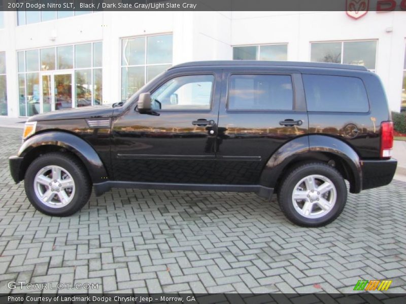 Black / Dark Slate Gray/Light Slate Gray 2007 Dodge Nitro SLT
