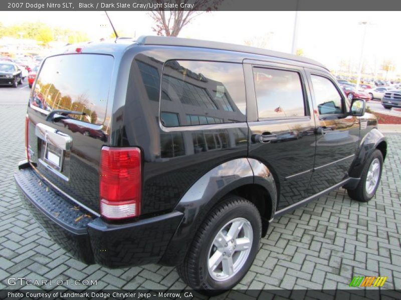 Black / Dark Slate Gray/Light Slate Gray 2007 Dodge Nitro SLT