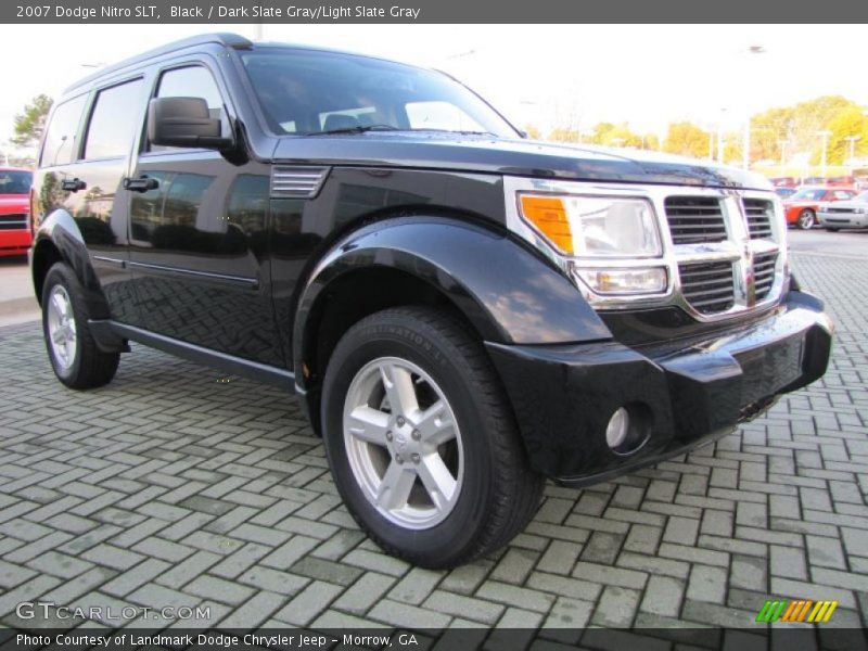 Black / Dark Slate Gray/Light Slate Gray 2007 Dodge Nitro SLT