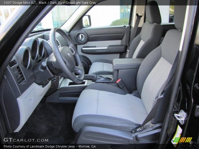 Black / Dark Slate Gray/Light Slate Gray 2007 Dodge Nitro SLT