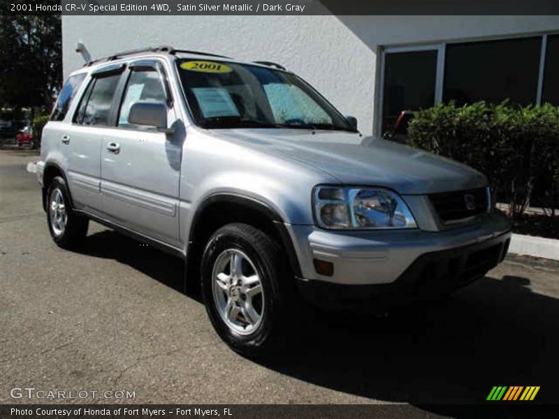 Satin Silver Metallic / Dark Gray 2001 Honda CR-V Special Edition 4WD