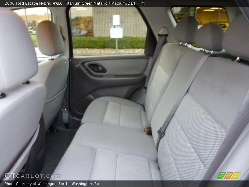 Titanium Green Metallic / Medium/Dark Flint 2006 Ford Escape Hybrid 4WD