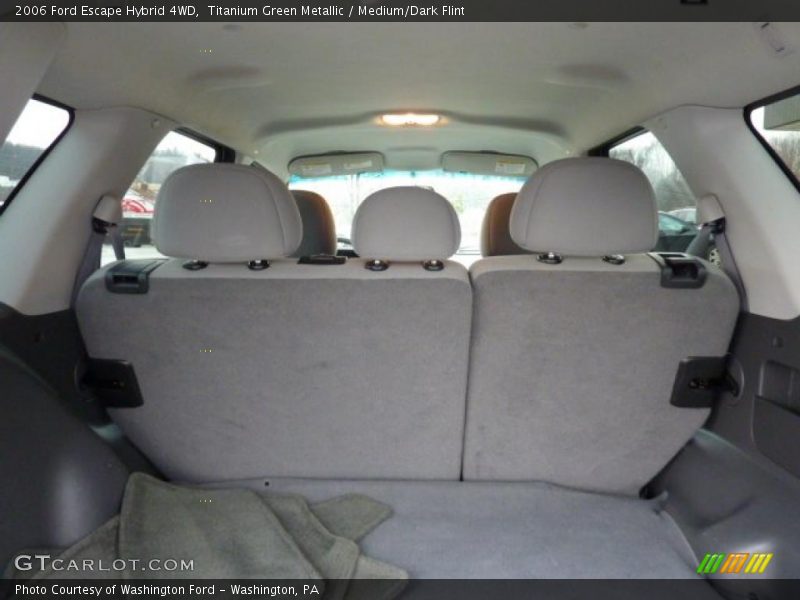 Titanium Green Metallic / Medium/Dark Flint 2006 Ford Escape Hybrid 4WD