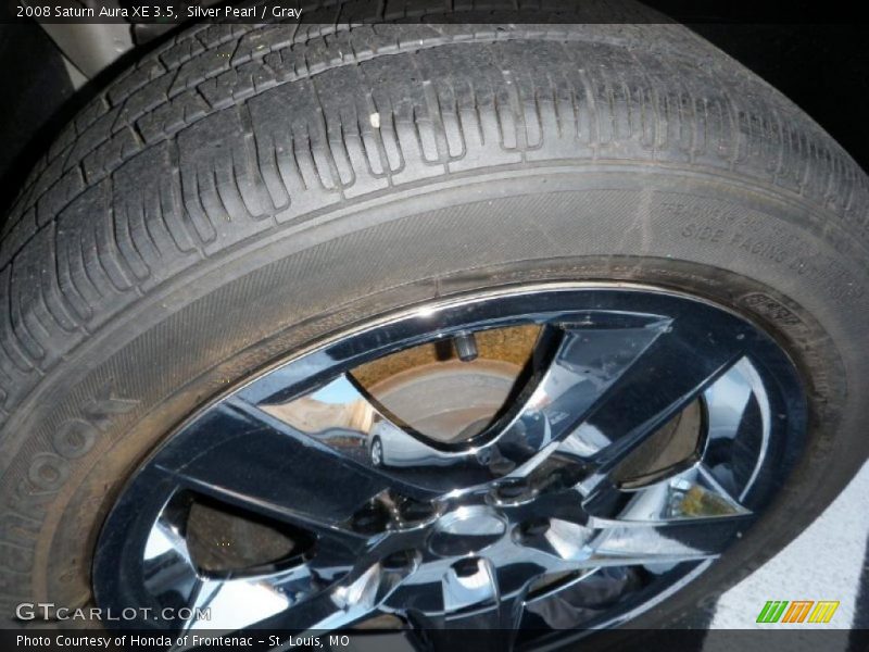 Silver Pearl / Gray 2008 Saturn Aura XE 3.5