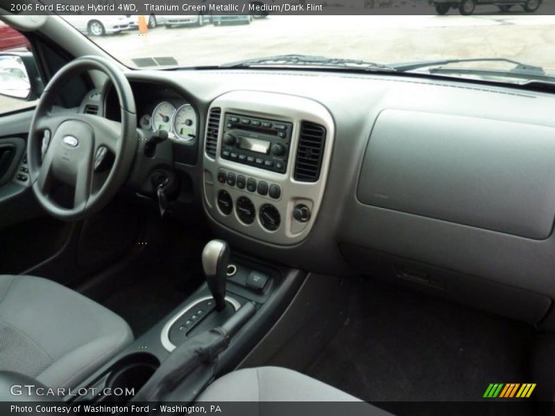 Dashboard of 2006 Escape Hybrid 4WD