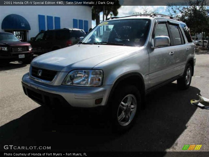 Satin Silver Metallic / Dark Gray 2001 Honda CR-V Special Edition 4WD