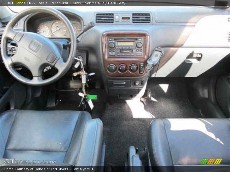 Satin Silver Metallic / Dark Gray 2001 Honda CR-V Special Edition 4WD