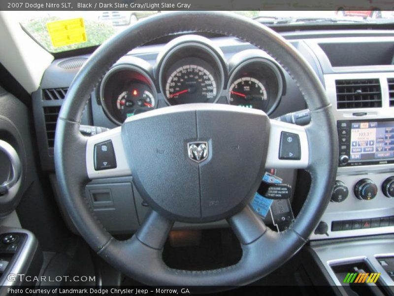 Black / Dark Slate Gray/Light Slate Gray 2007 Dodge Nitro SLT