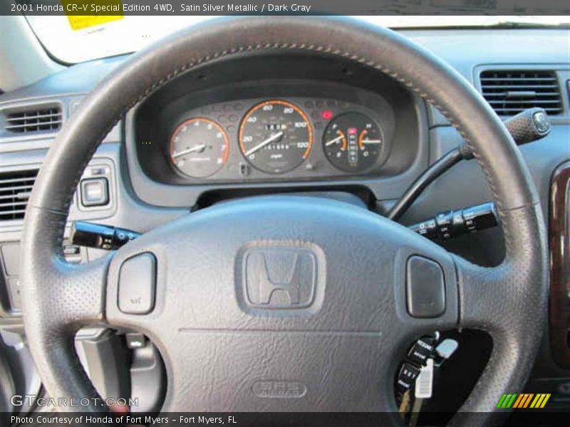 Satin Silver Metallic / Dark Gray 2001 Honda CR-V Special Edition 4WD