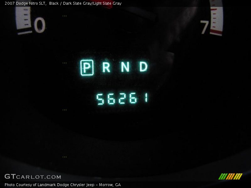 Black / Dark Slate Gray/Light Slate Gray 2007 Dodge Nitro SLT