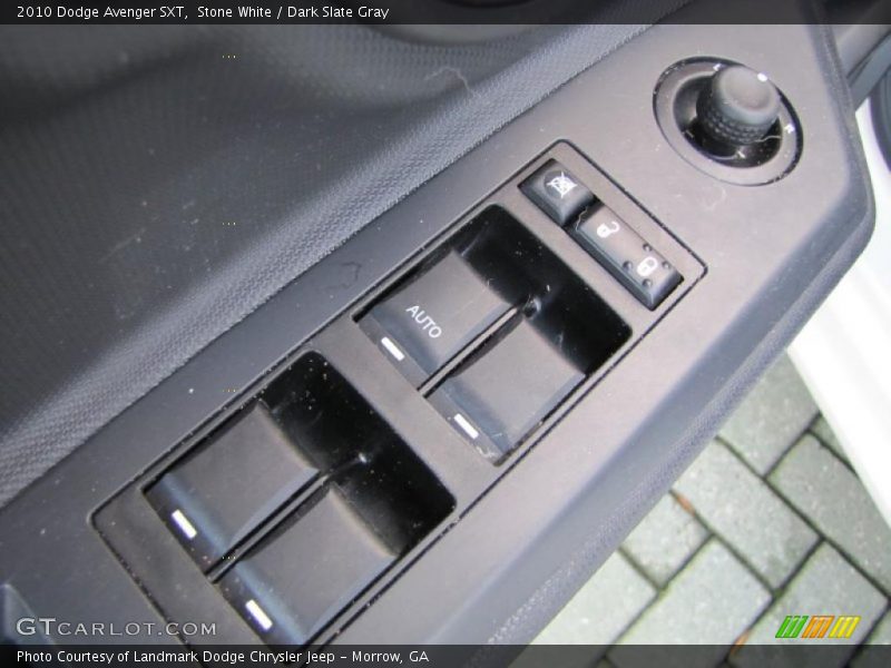 Stone White / Dark Slate Gray 2010 Dodge Avenger SXT