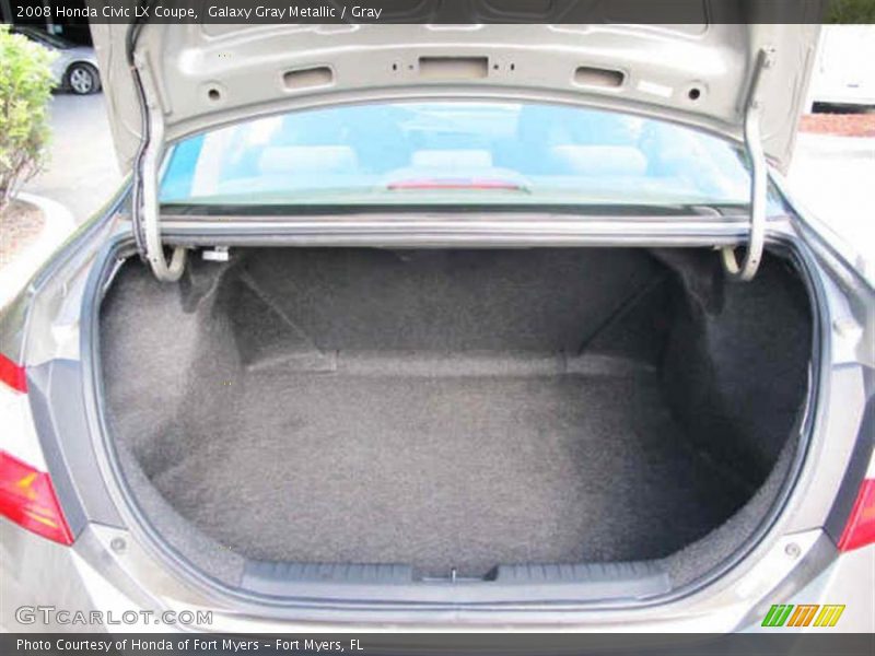 Galaxy Gray Metallic / Gray 2008 Honda Civic LX Coupe