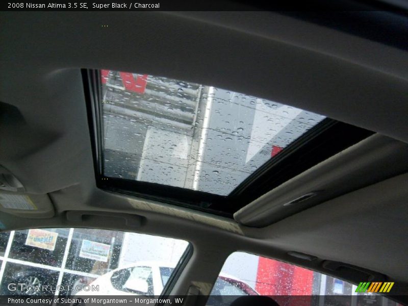 Super Black / Charcoal 2008 Nissan Altima 3.5 SE