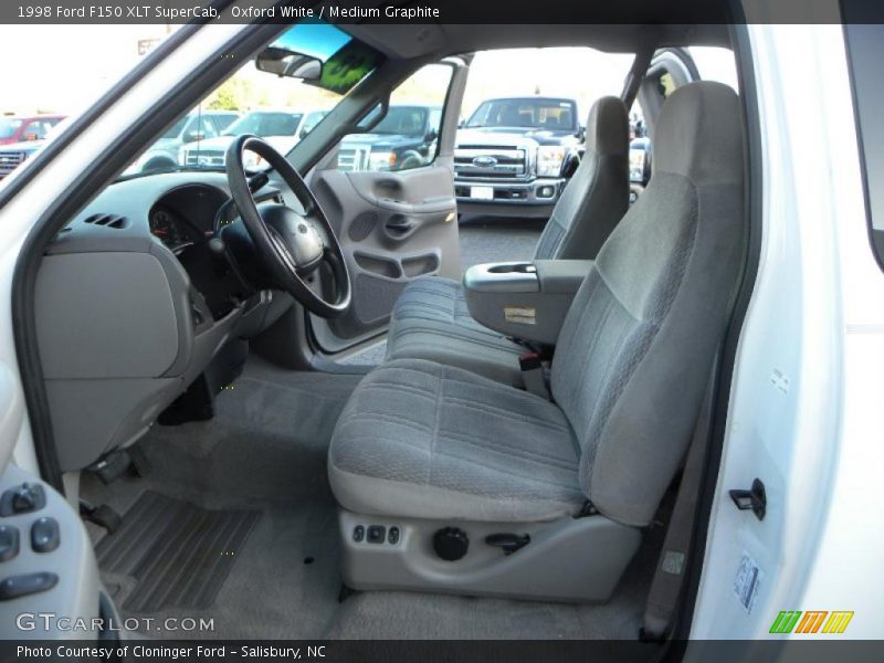  1998 F150 XLT SuperCab Medium Graphite Interior