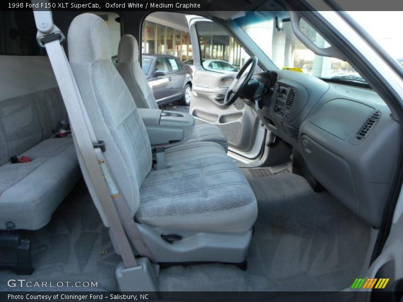  1998 F150 XLT SuperCab Medium Graphite Interior