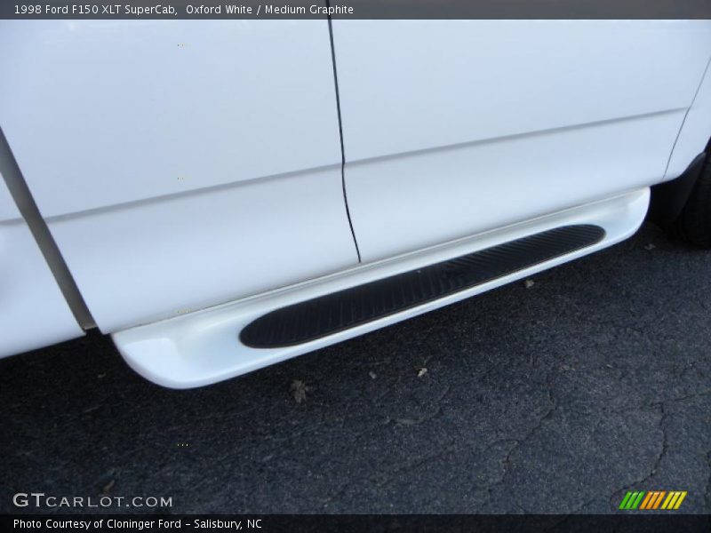 Oxford White / Medium Graphite 1998 Ford F150 XLT SuperCab
