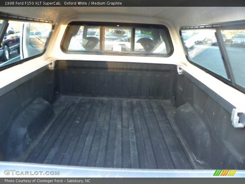 Oxford White / Medium Graphite 1998 Ford F150 XLT SuperCab