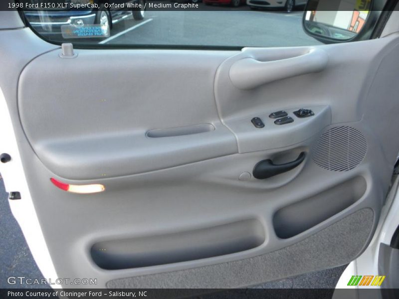 Oxford White / Medium Graphite 1998 Ford F150 XLT SuperCab