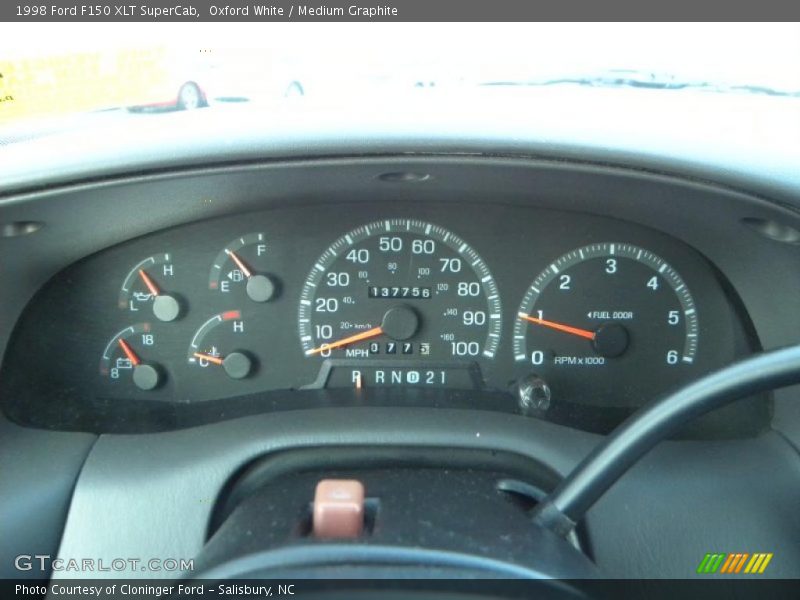  1998 F150 XLT SuperCab XLT SuperCab Gauges