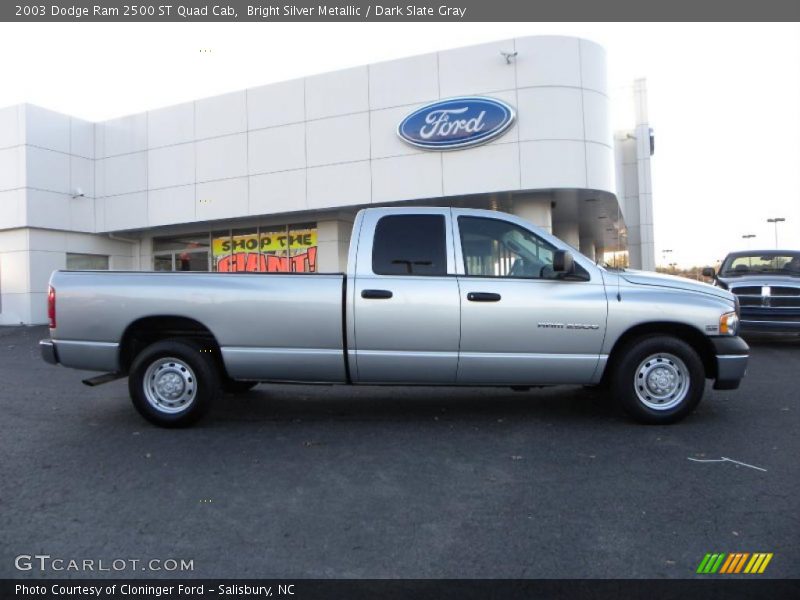  2003 Ram 2500 ST Quad Cab Bright Silver Metallic