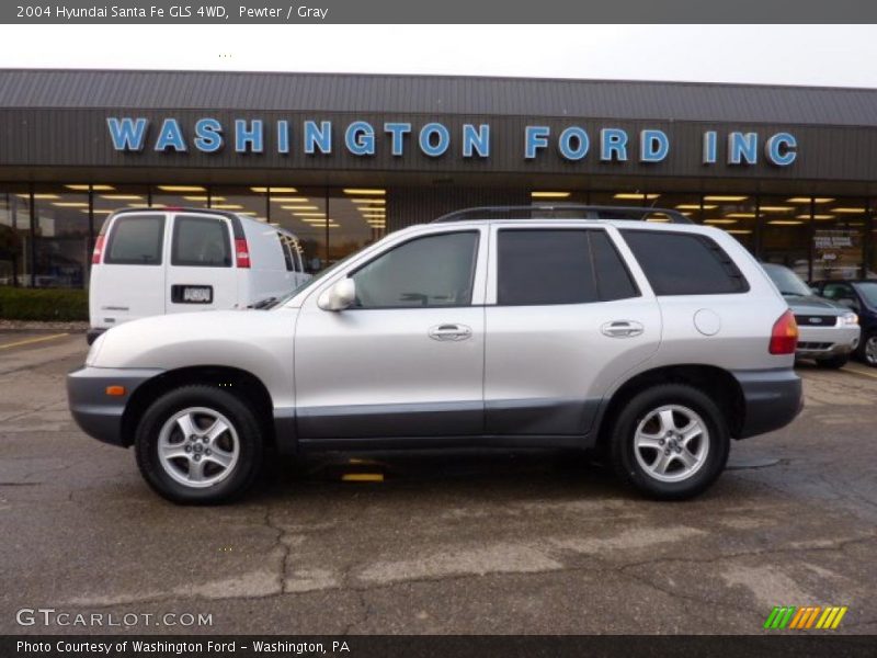 Pewter / Gray 2004 Hyundai Santa Fe GLS 4WD
