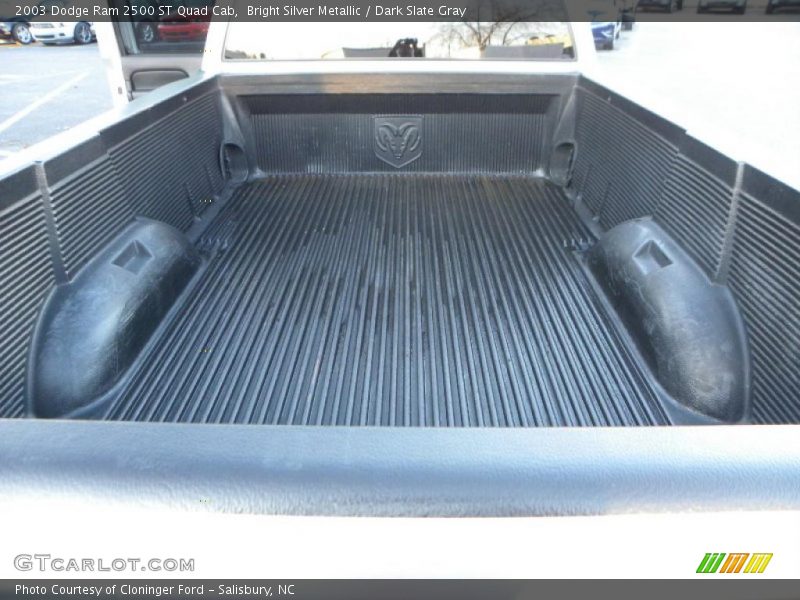 Bright Silver Metallic / Dark Slate Gray 2003 Dodge Ram 2500 ST Quad Cab