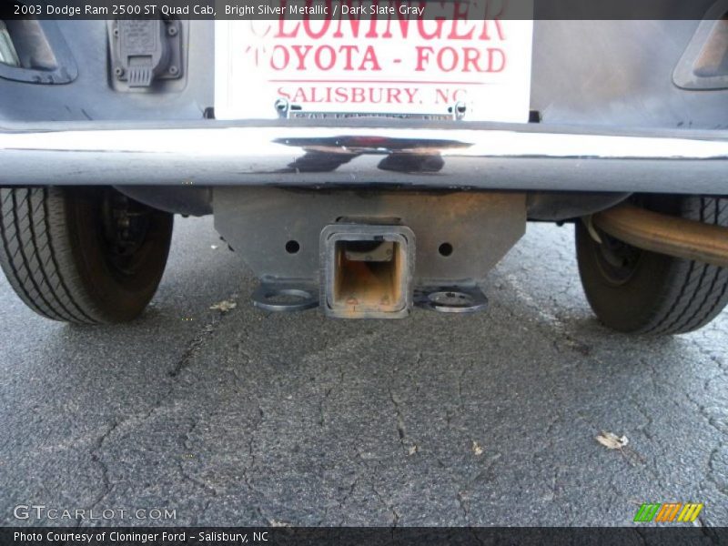 Bright Silver Metallic / Dark Slate Gray 2003 Dodge Ram 2500 ST Quad Cab