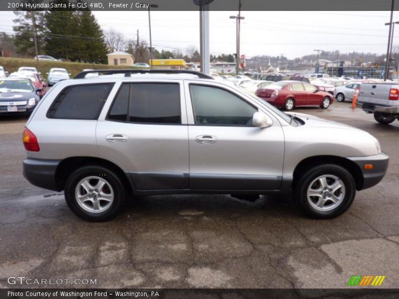 Pewter / Gray 2004 Hyundai Santa Fe GLS 4WD