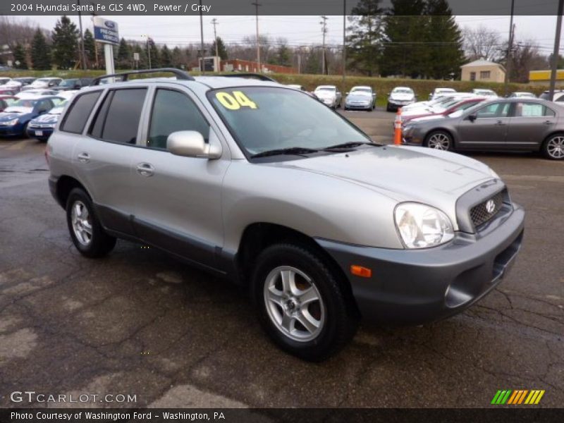 Pewter / Gray 2004 Hyundai Santa Fe GLS 4WD